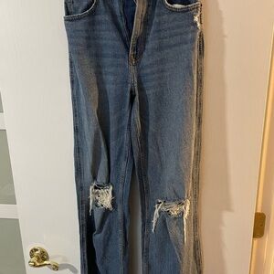 Abercrombie & Fitch Ultra High Rise Blue Jeans